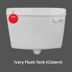 Flush Tank Ivery Colour 10 Litter Capacity